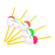 Поплавок ЯМАН "Капля" сквозной, пенопласт, 4,5 г, цвет в ассорт. (уп. 5 шт)