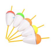 Поплавок ЯМАН "Капля" сквозной, пенопласт, 11 г, цвет в ассорт. (уп. 5 шт)