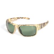 Очки поляризационные плавающие СЛЕДОПЫТ Dark camo в футляре, линзы green