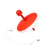 Кружок рыболовный оснащ. ЯМАН d-180мм, груз оливка 8г, леска 10м, d-0,4 мм, поводок 1х7-12кг (10шт)