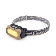 Фонарь налобный "СИБИРСКИЙ СЛЕДОПЫТ-LINKOS", 1 COB+6 LED SMD, аккум. 220В/120/
