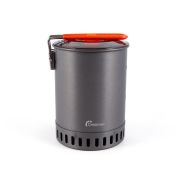 Кастрюля походная с радиатором СЛЕДОПЫТ - FORZA, 1 л, анодир. алюм./24/