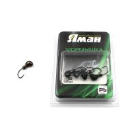 Мормышка "ЯМАН" ст. муравей с отв.,цв.BN, вес 0,5 г (уп. 5 шт.)