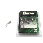 Мормышка "ЯМАН" щелкун с отв.,цв.NL, вес 0,5 г (уп. 5 шт.)