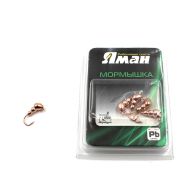 Мормышка "ЯМАН" муравей с ушком,цв.COPPER PLATED, d 5, вес 0,9 г (уп. 5 шт.)