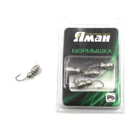 Мормышка "ЯМАН" шмель с отв.,цв.NL, вес 1,2 г (уп. 5 шт.)