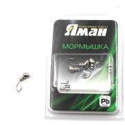 Мормышка "ЯМАН" муравей с отв.,цв.NL, d 5, вес 0,8 г (уп. 5 шт.)