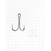 Крючок KOI "SHORT DOUBLE HOOK", размер 1 (INT), цвет BN, двойник (10 шт.)/20/