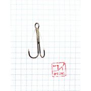 Крючок KOI "WEEDLESS DOUBLE HOOK", размер 4 (INT), цвет BN, двойник незацепляйка (5 шт.)/20/