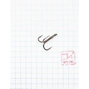 Крючок KOI "ROUND TREBLE", размер 6 (INT), цвет BN, тройник (10 шт.)/19/