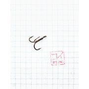 Крючок KOI "ROUND TREBLE", размер 8 (INT), цвет BN, тройник (10 шт.)/19/