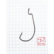 Крючок KOI "WIDE RANGE WORM", размер 3/0 (INT), цвет BN, офсетный (10 шт.)/75/