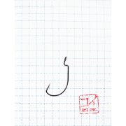 Крючок KOI "WIDE RANGE WORM", размер 8 (INT), цвет BN, офсетный (10 шт.)/100/
