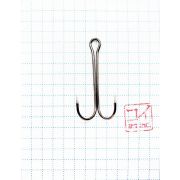 Крючок KOI "DOUBLE HOOK", размер 1 (INT), цвет BN, двойник (10 шт.)/19/