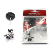 Стопор с вертлюгом Namazu ROLLING SWIVEL PEARL BEADS AND OLIVE RUBBER STOPPER , р. L (уп.4 шт)/2000/