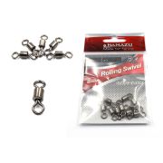 Вертлюг Namazu ROLLING SWIVEL, латунь, цв. BN, р. 7, test-14 кг (уп.10 шт)/2000/1000/