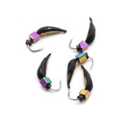 Мормышка вольф. безнасадочная "ЯМАН" Жучок коза №3, вес 0,60 гр. цв. медь, (уп.5 шт.)