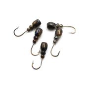 Мормышка "ЯМАН" Немка с отв.,цв.BN, вес 0,8 г (уп. 5 шт.)