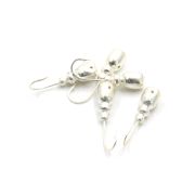 Мормышка "ЯМАН" Немка с отв.,цв.SILVER PLATED, вес 0,8 г (уп. 5 шт.)