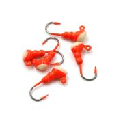 Мормышка "ЯМАН" муравей с ушком., цв.04, с фосф. пяткой, d 3, вес 0,3 г (уп.5 шт.)