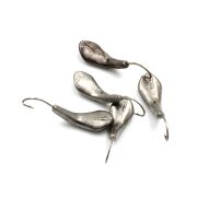 Мормышка "ЯМАН" Комар с отв., цв.BN, р.4, вес 0,5 г (уп. 5 шт.)