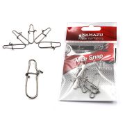 Карабин Namazu NICE SNAP, цв. BN, р. 5, test-43 кг (уп.5 шт)/1000/