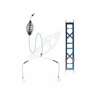 Оснастка фидерная Яман «Карп», кормушка 20 г, 55 мм, коромысло 16 см, плетеный шнур 0,15 мм, крючок