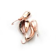 Мормышка "ЯМАН" Комар с отв., цв.COPPER PLATED, р.5, вес 1,0 г (уп. 5 шт.)