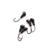 Мормышка "ЯМАН" муравей с отв.,цв.BN, d 4, вес 0,6 г (уп. 5 шт.)