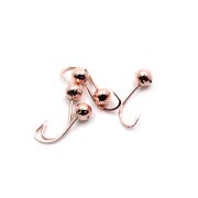 Мормышка "ЯМАН" шар с отв.,цв.COPPER PLATED, d 3, вес 0,2 г (уп. 5 шт.)