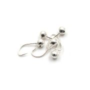 Мормышка "ЯМАН" шар с отв.,цв.SILVER PLATED, d 6, вес 1,2 г (уп. 5 шт.)