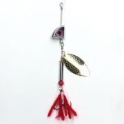 Блесна вращ. Namazu Al-Strasa, вес 21 г, цвет 02 (латунь)/200/