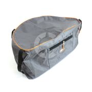 Сумка носовая "СЛЕДОПЫТ" для лодки,62х40х27см,с карманом,крепл. стропа,ткань Oxford  420D PVC,цв.сер