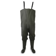 Полукомбинезон рыбацкий СЛЕДОПЫТ ПВХ, р. 45, цв. олива/5/4/