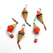 Поплавок зимний ЯМАН "Юла" двойной, бальса, 1,5 г, цв. в ассорт. (уп. 5 шт.)