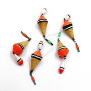 Поплавок зимний ЯМАН "Юла" двойной, бальса, 2,5 г, цв. в ассорт. (уп. 5 шт.)