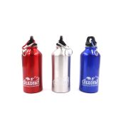 Бутылка питьевая "СЛЕДОПЫТ", алюм., с карабином, 400 мл/60/