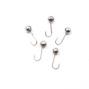 Мормышка вольф"ЯМАН"Шар с отв, р.3, вес 0,30 цв.никель(уп. 5 шт.)