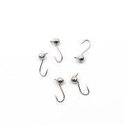 Мормышка вольф"ЯМАН"Шар с ушк, р.5,вес 1,20 цв.никель(уп.5 шт.)