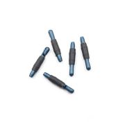 Коннектор для крепления лески к удилищу серо-синий перламутр (СТОНФ) 1,5 (уп. 10 шт.)