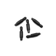 Коннектор для крепления лески к удилищу чёрный 2,0 (уп. 10 шт.)