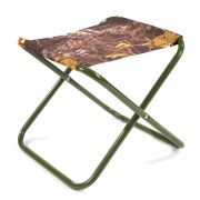 Стул туристич. "СЛЕДОПЫТ" складной, мал. 320х310х330 мм, труба сталь 16х1 мм (тёмный лес)/5/