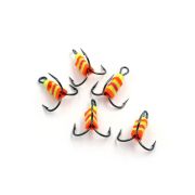 Крючок-тройник ЯМАН "Факел", размер 10 (INT) (5 шт.)