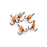 Крючок-тройник ЯМАН "Факел", размер 6 (INT) (5 шт.)