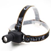 Фонарь налобный "СИБИРСКИЙ СЛЕДОПЫТ-Лазер", 1L, zoom, 3хААА/120/