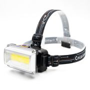 Фонарь налобный "СИБИРСКИЙ СЛЕДОПЫТ-RAY LIGHT", 1 COB, аккум. 220В/120/