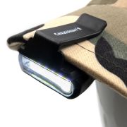 Фонарь для кепки "СИБИРСКИЙ СЛЕДОПЫТ-Позитрон", 1 COB, 2х2032/300/