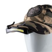 Фонарь для кепки "СИБИРСКИЙ СЛЕДОПЫТ-Альфа", 1 COB, 3хААА/240/