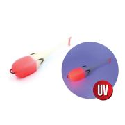 Поролоновая рыбка YAMAN на двойнике, р. 95 мм, цвет 15 UV (5 шт.)