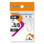 Крючок Minoga S-58 JIG №5/0 (6 шт)